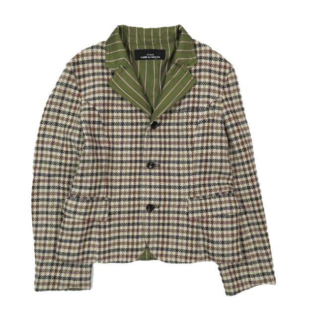 tricot COMME des GARCONS チェック テーラードジャケット 【公式通販】