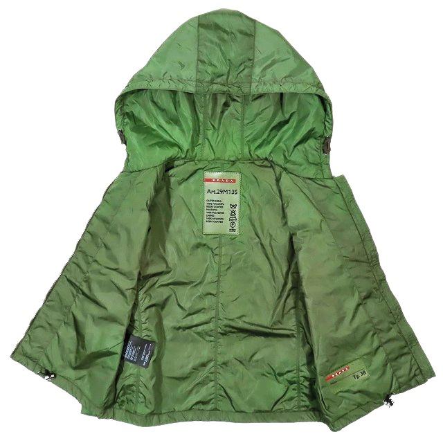 PRADA SPORT プラダスポーツ ナイロン パーカー マウンテン ジャケット 