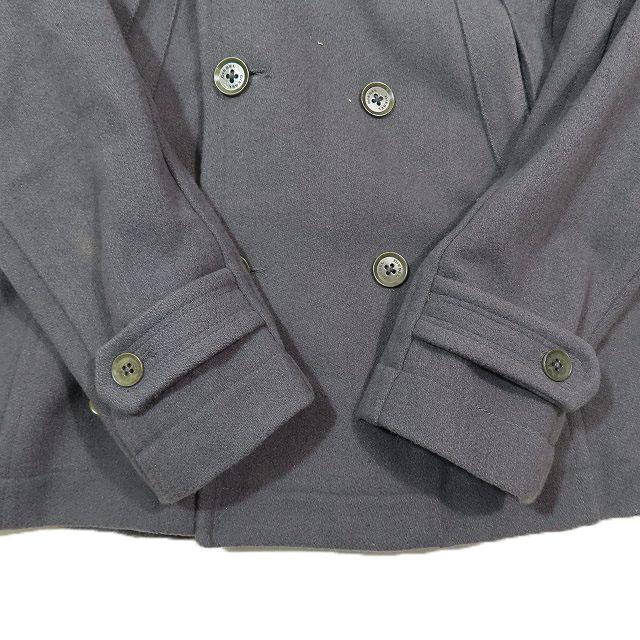 DIESEL（ディーゼル） ウール ラムレザー Pコート ピーコート ミドル