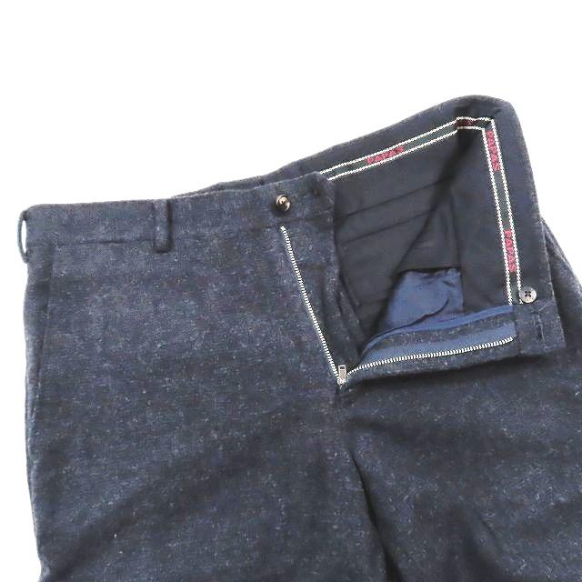 美品 パパス Papas ウール パンツ スラックス トラウザーズ ボトムス  