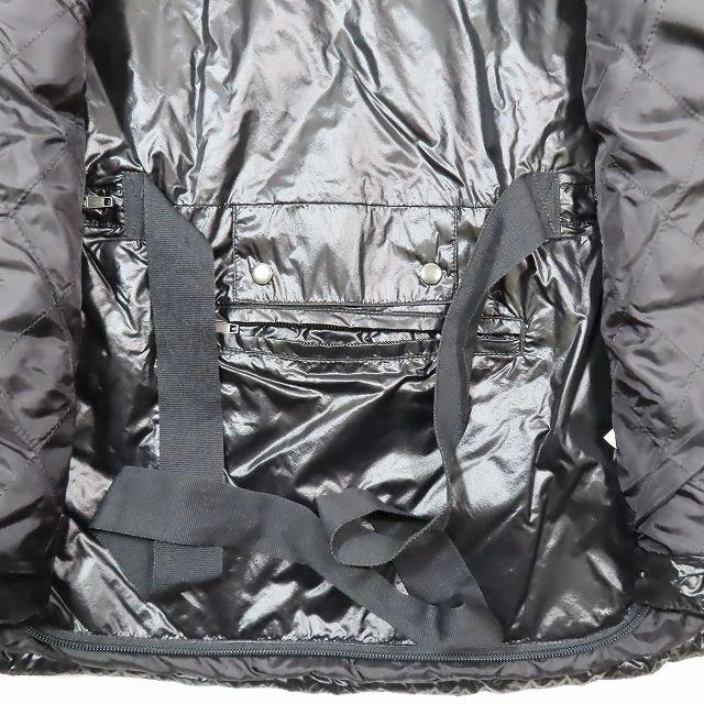 ARMANI JEANS アルマーニジーンズ　ダウンジャケット　y2k ブラック アルマーニジーンズダウン