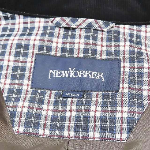 極美品 ニューヨーカー NEWYORKER コーデュロイ ジャケット ブレザー