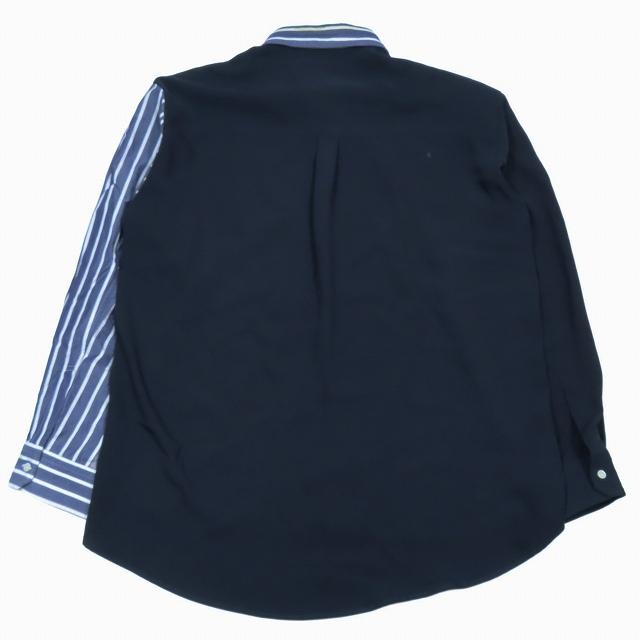 21SS クルニ CULLNI ブロッキングストライプシャツ ブラウス 長袖