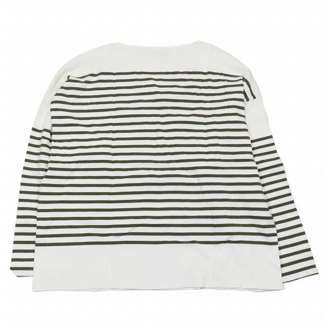 マーカ marka BASQUE SHIRT ORGANIC COTTON PANEL BORDER バスクシャツ