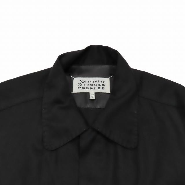 美品 24SS メゾンマルジェラ Maison Margiela レーヨン オープンカラー