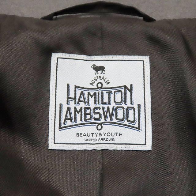 美品 B&Y ユナイテッドアローズ BEAUTY&YOUTH BY HAMILTON WOOL MIX