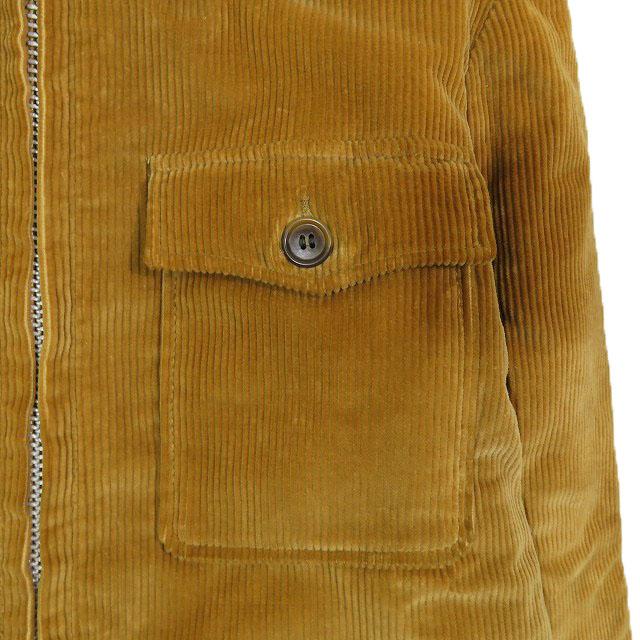ウールリッチ WOOLRICH コーデュロイジャケット レザー ジップ