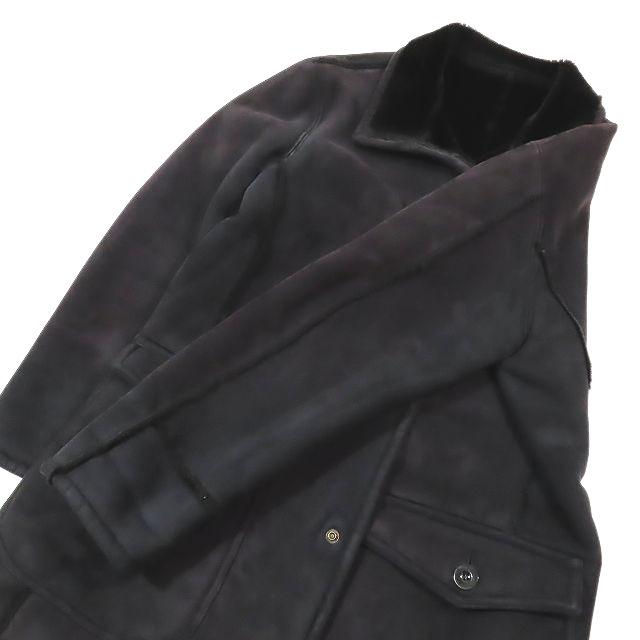 エンポリオアルマーニ/フェイクファージャケット EMPORIO ARMANI エンポリオアルマーニ フェイク ムートンコート