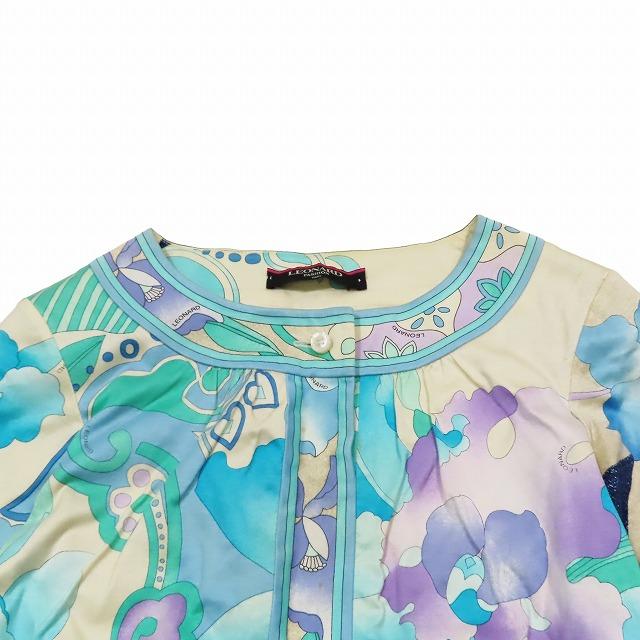 LEONARD レオナール ファッション FASHION プルオーバー カットソー 花  