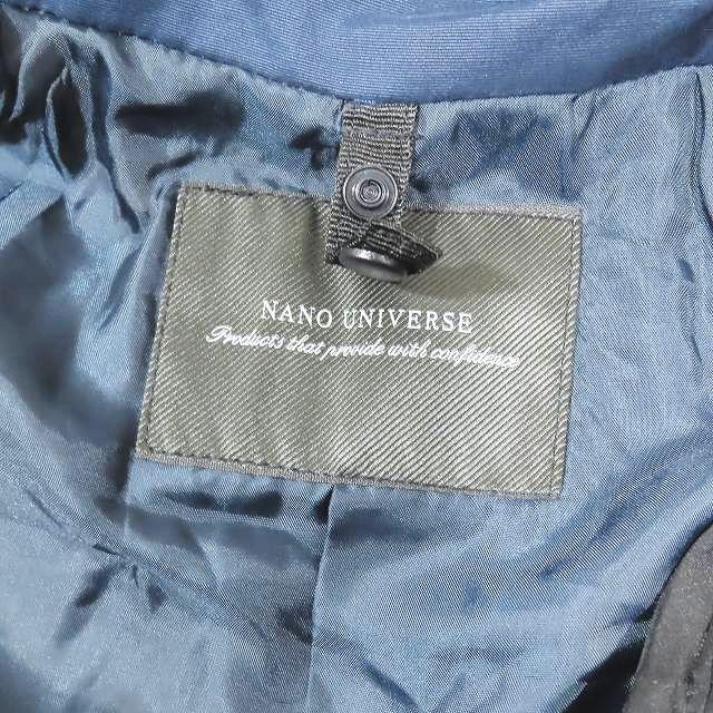 ナノユニバース　新品未使用　ライナー脱着　モッズコート　ネイビー　サイズ38 Amazon | [ナノ・ユニバース] OGAWA 3WAY モッズコート M