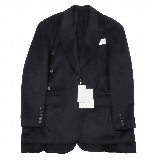 未使用品 ロク rokh DOUBLE LAYERS TAILORED COAT レイヤー テーラード