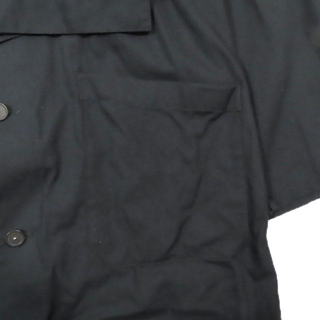 【中古】20SS ラフシモンズ RAF SIMONS RAGLAN LABO COAT ラグラン ラボコート ロングコート コットン 201-637 長袖 バックベルト 黒46 20SS ラフシモンズ RAF SIMONS RAGLAN LABO COAT ラグラン ラボコート