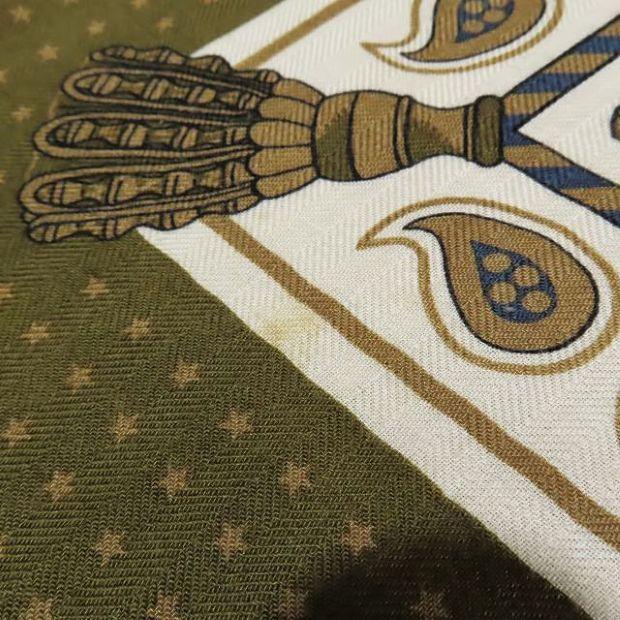 HERMES エルメス カレジェアン140 HARNAIS DE COUR 宮廷の馬具  