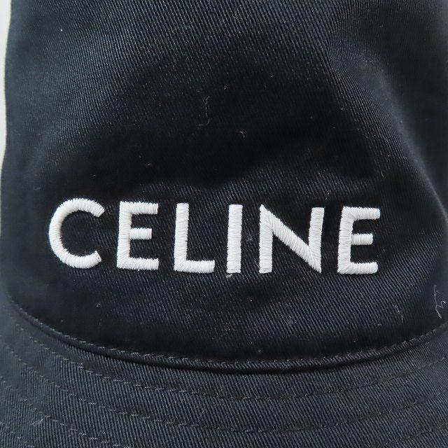 CELINE（セリーヌ） 極美品 CELINE Bucket Hat in Cotton Embroidery