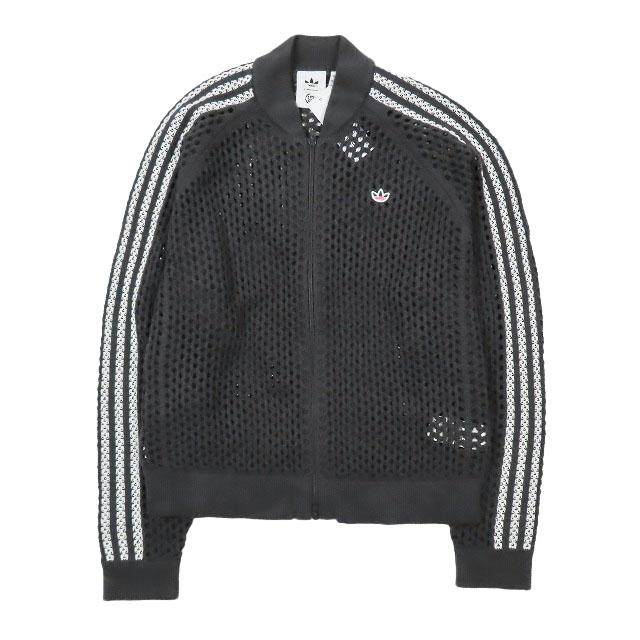 adidas 未使用品 24SS アディダス CLOT CROCHET TRACKTOP CARBON