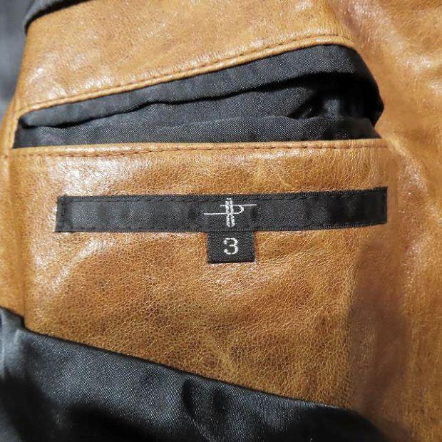 12AW ノーアイディー NOID アードラージャケット レザージャケット 