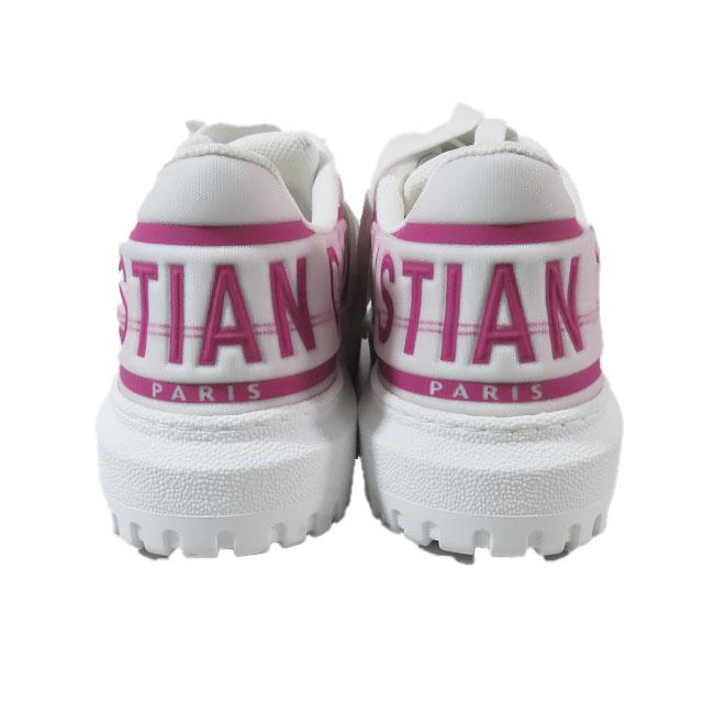 Christian Dior 美品 DIOR-ID ロゴ 厚底スニーカー ローカット