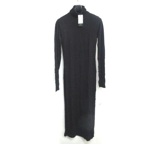 中古 未使用品 ポロ ラルフローレン Polo Ralph Lauren ワンピース ロング マキシ丈 タートルネック ウール 長袖 無地 ブラック 黒 S 0214 レディース 098 ブランド古着販売のベクトル 通販 Yahoo ショッピング
