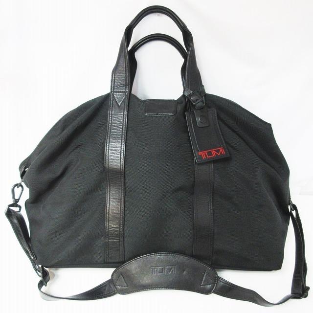 華麗 TUMI トゥミ レザー ビジネスバッグ ボストンバッグ ブラック