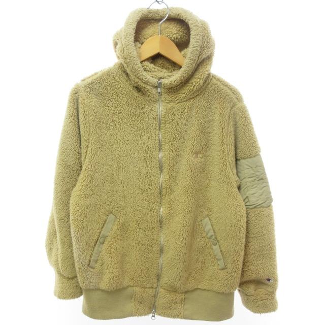 ローズバッドカップルズ Rose Bud Couples チャンピオン Champion コラボ ボア パーカー フーディー ジャケット ドッキング ベージュ系 M 098 ブランド古着販売のベクトル 通販 Yahoo ショッピング