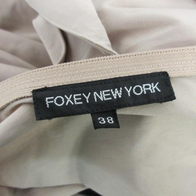 フォクシーニューヨーク FOXEY NEW YORK バルーンワンピース ひざ丈