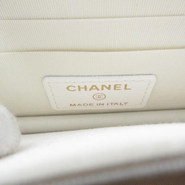 シャネル CHANEL マトラッセ フリル チェーン ショルダーバッグ ポーチ シャネル CHANEL マトラッセ フリル チェーン ショルダーバッグ ポーチ