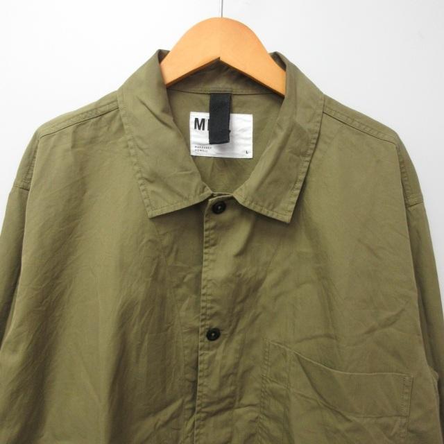 マーガレットハウエル MHL. 21AW CRISP COTTON TWILL シャツジャケット