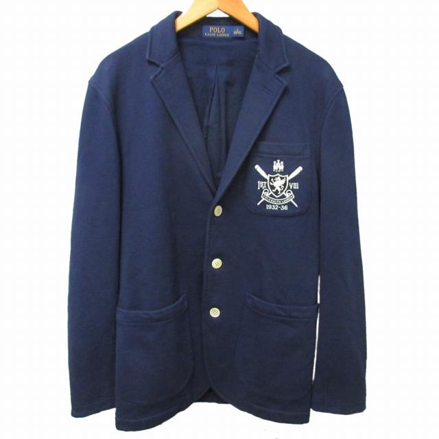 ポロ ラルフローレン POLO RALPH LAUREN 美品 刺繍 テーラード
