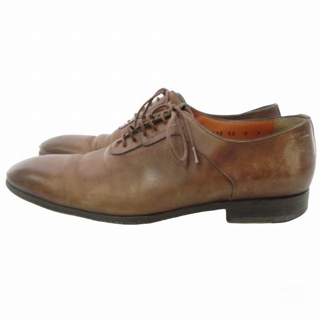 サントーニ SANTONI ドレス シューズ ビジネス プレーントゥ レザー 