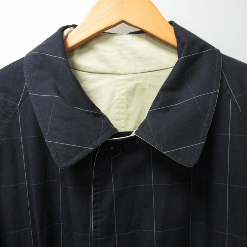 ダンヒル dunhill ステンカラーコート リバーシブル ジャケット 