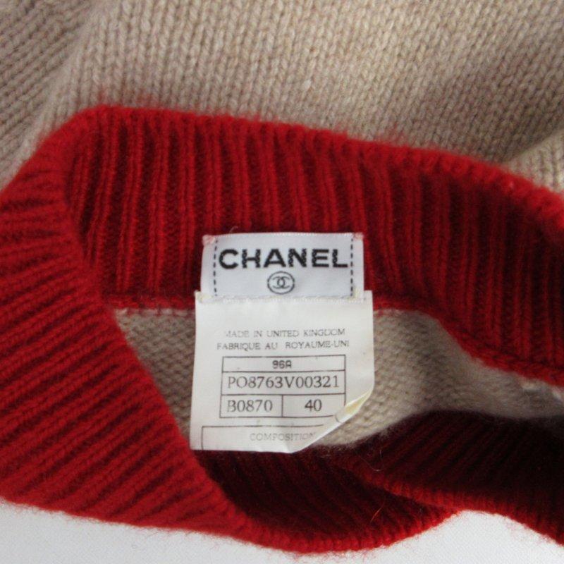 CHANEL vintage カシミヤ100% スカート ココマーク E2958 - スカート