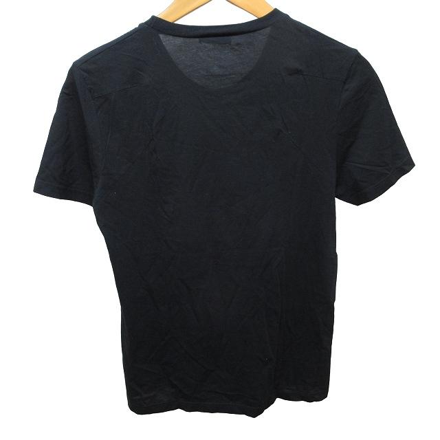ディオールオム Dior HOMME Dロゴ Tシャツ カットソー イタリア製 半袖 黒 ブラック S 1122  STK メンズ｜vectorpremium｜02