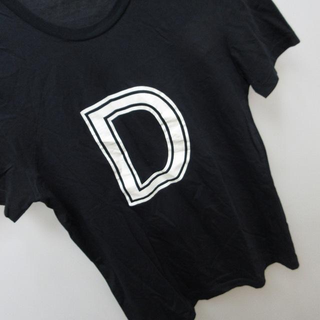 ディオールオム Dior HOMME Dロゴ Tシャツ カットソー イタリア製 半袖 黒 ブラック S 1122  STK メンズ｜vectorpremium｜04