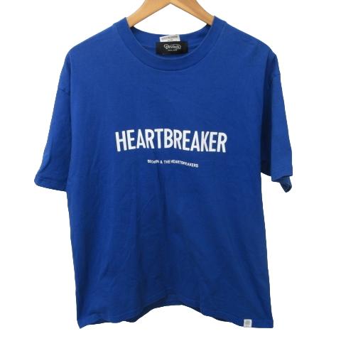 ベドウィン BEDWIN ＆THE HEARTBREAKERS×DEVILOCK ザハードブレイカーズ×デビロック コラボ Tシャツ カットソー 半袖 ブルー 青 S｜vectorpremium｜02