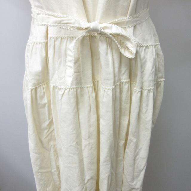 ピンクハウス PINK HOUSE ワンピース ロング ギャザー ピコフリル 半袖  