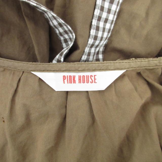 PINK HOUSE ピンクハウス フリルワンピース ロング リボン