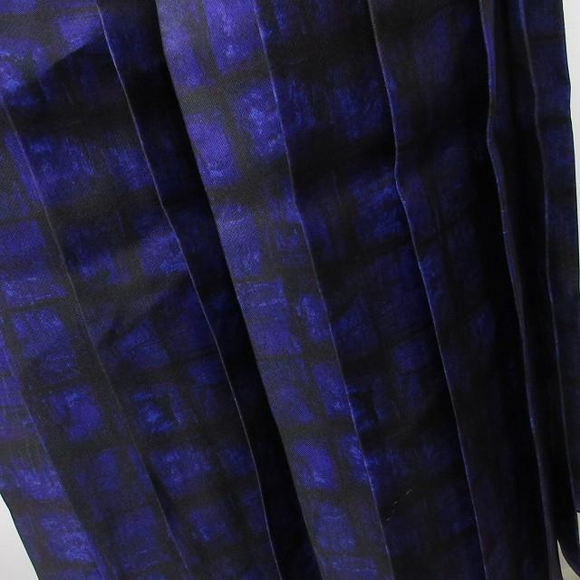 ドゥロワー Drawer 美品 20AW ニュアンスプリントプリーツ フレア 