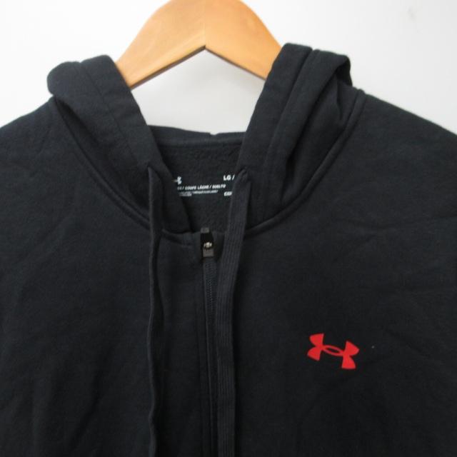 アンダーアーマー UNDER ARMOUR 1362345 星条旗プリント ジップアップパーカー フーディー スウェット 長袖 L 1207   IBO44 メンズ｜vectorpremium｜03