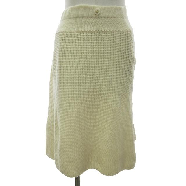 ピッコーネ PICONE 美品 ウール ロングスカート イージースカート ゴム 