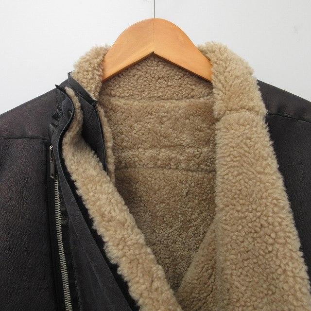 リックオウエンス Rick Owens 希少 アーカイブ ムートンレザー コート
