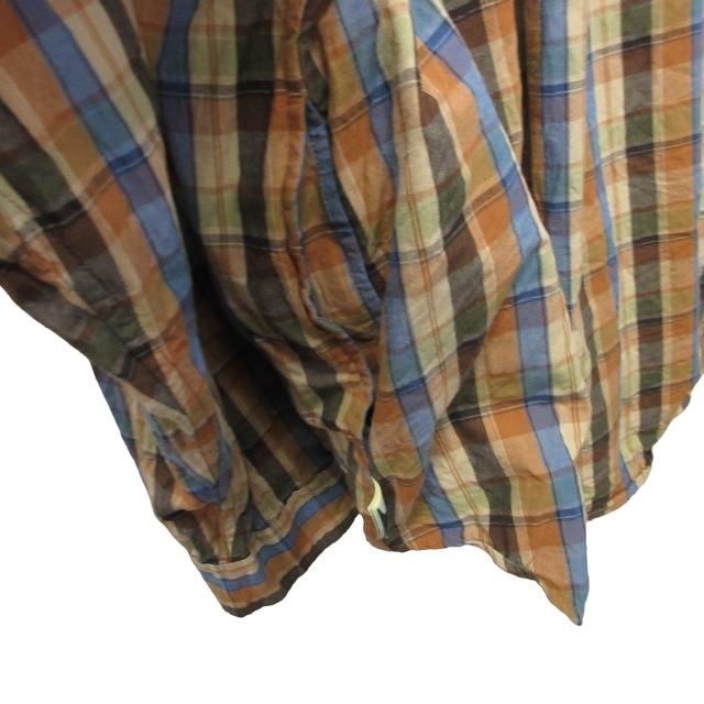 ビームス BEAMS SSZ 美品 23SS オーバーサイズチェックシャツ MADRAS