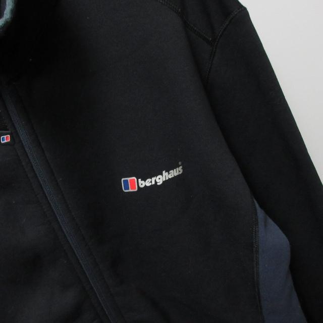 berghaus バーグハウス フリースジャケット ジップアップブルゾン ストレッチ有 黒 ブラック Lサイズ 0127  IBO46 メンズ｜vectorpremium｜06