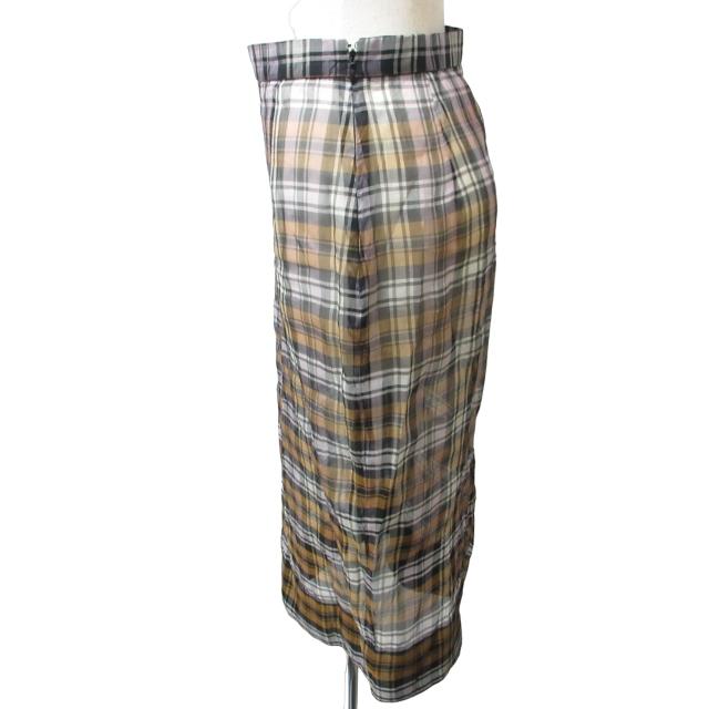 N°21 ヌメロヴェントゥーノ スカート プリーツ チェック マルチカラーM  