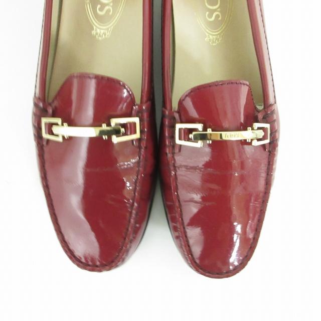 トッズ TOD'S スタッズパンチングローファー スリッポン ホース