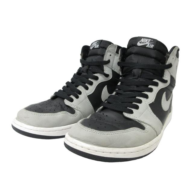 ナイキ NIKE AIR JORDAN 1 HIGH OG AJ1 555088-035 スニーカー ジョーダン 1 レトロ ハイ シャドウ レザー US10.5 28.5cm 0115 メンズ｜vectorpremium｜02