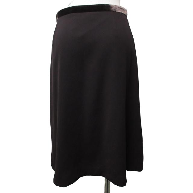 Max Mara (40) イタリア製 白タグ 総柄 タイト ロングスカート