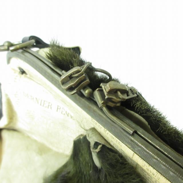 ジャマンピュエッシュ JAMIN PUECH ファー ハンドバッグ ワン