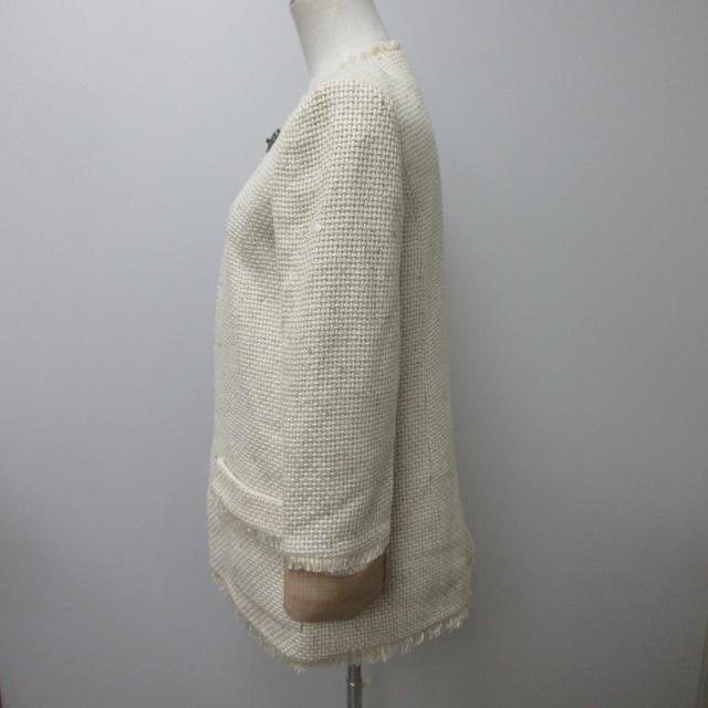 FOXEY フォクシー ツイードジャケット 27673-AJFA205T-01 シルク混 