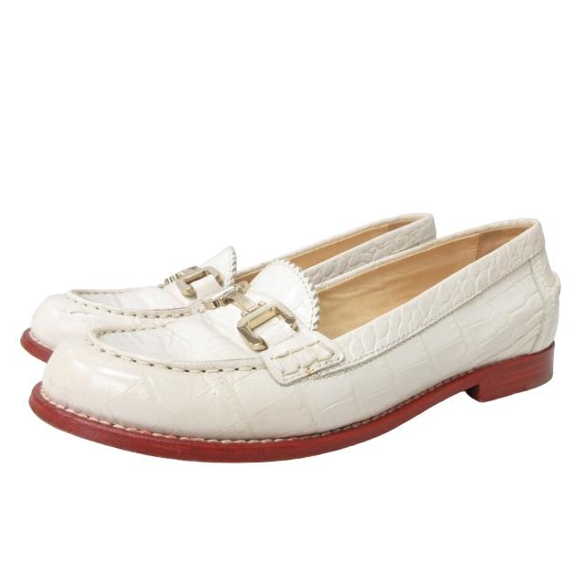トッズ TODS ローファー スリッポン 37 24cm 白 ホワイト トッズ TODS ローファー スリッポン 37 24cm 白 ホワイト