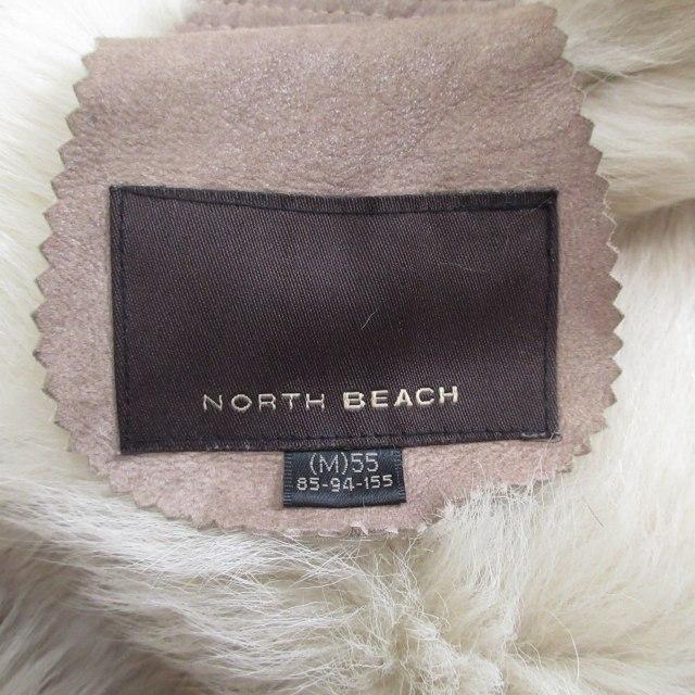 NORTH BEACH ノースビーチ ラムファー ムートンコート ジャケット 毛皮